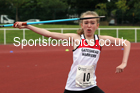 Women and Girls javelin, 2021 North Eastern Track and Field Champs., Middesbrough. Photo: David T. Hewitson/Sports for All Pics
